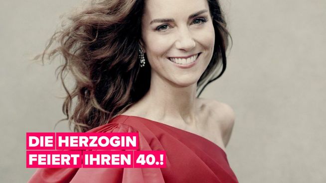 Kate Middleton feiert ihren 40. Gebutstag mit königlichen Portraits